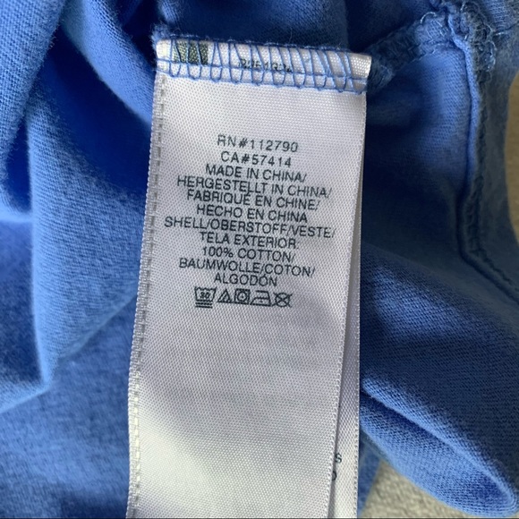 True Religion Graphic Logo Striped Sleeve T-Shirt - Picture 7 of 12